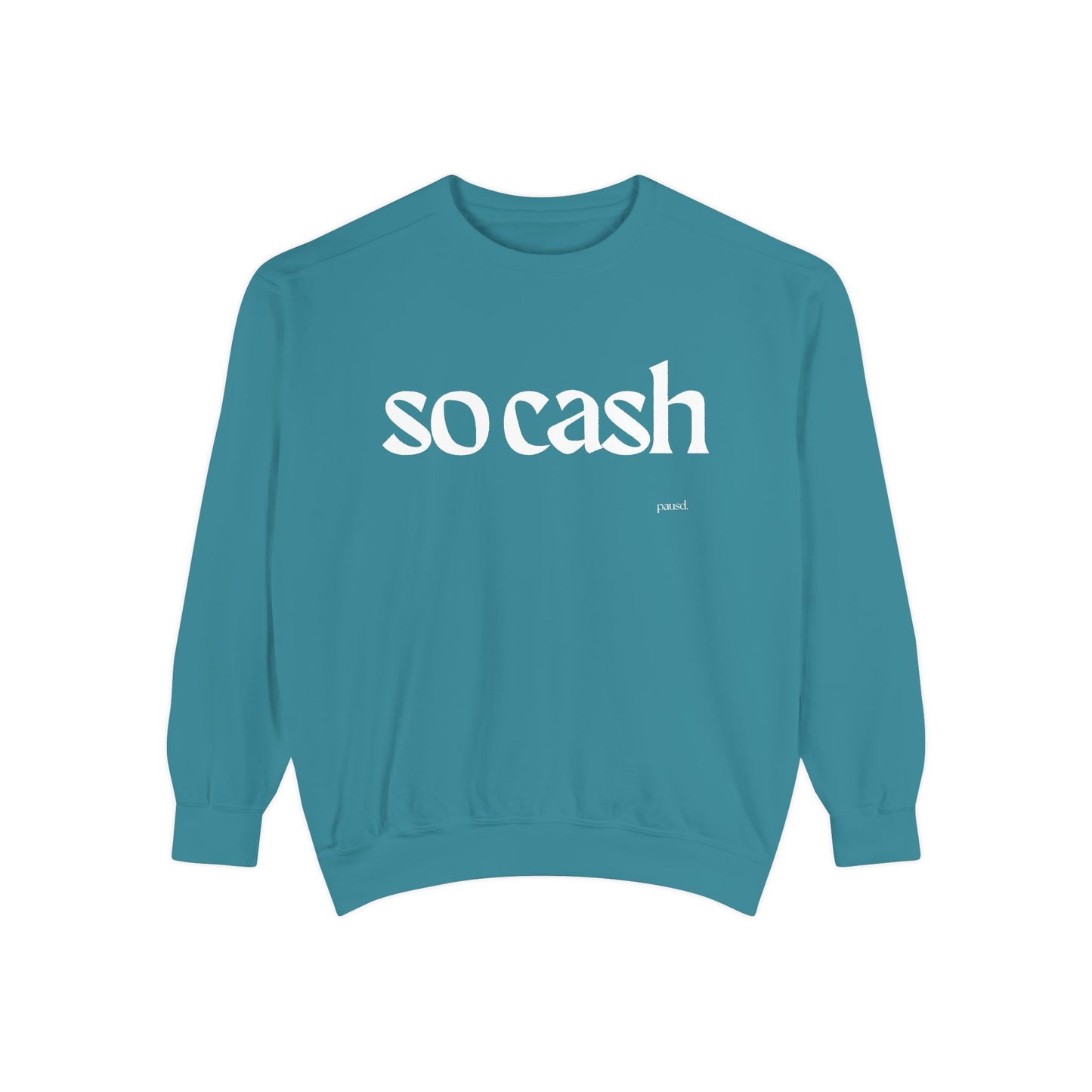 Cozy Unisex Garment-Dyed Sweatshirt, Relaxed Comfort, Perfect for Lounging, Gifts for Friends, Cozy Casual Wear, Trendy Layering