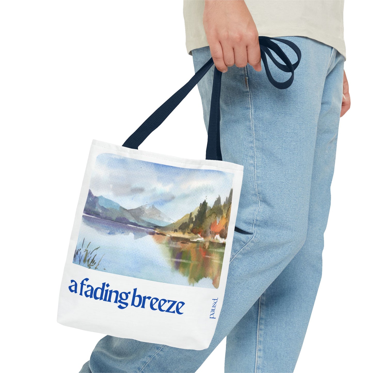 Serene Landscape Tote Bag - Perfect for Nature Lovers, Eco-Friendly Shopping, Beach Days, or Gift Giving