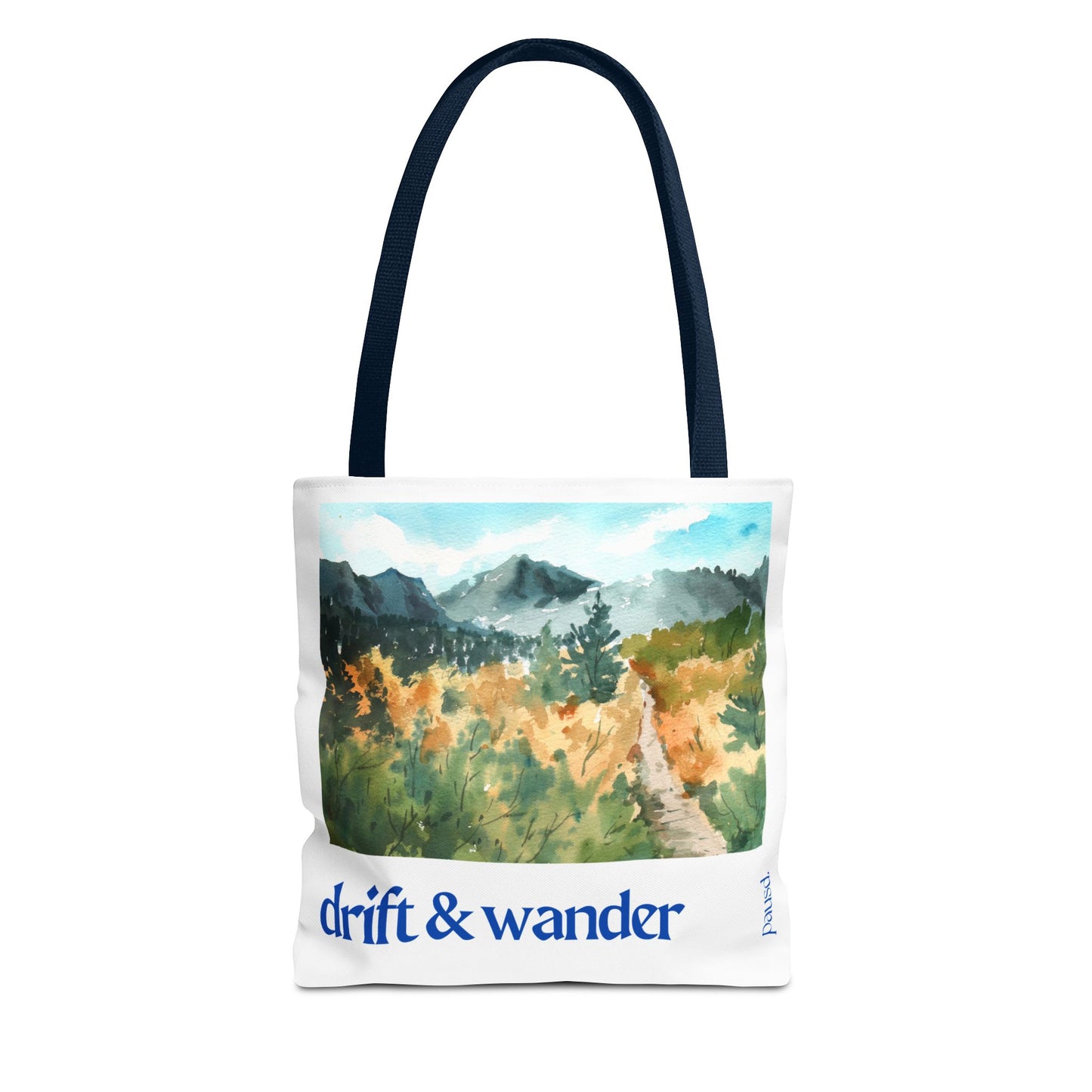 Drift and Wander Tote Bag - Perfect for Nature Lovers, Eco-Friendly Shopping, Beach Days, or Gift Giving