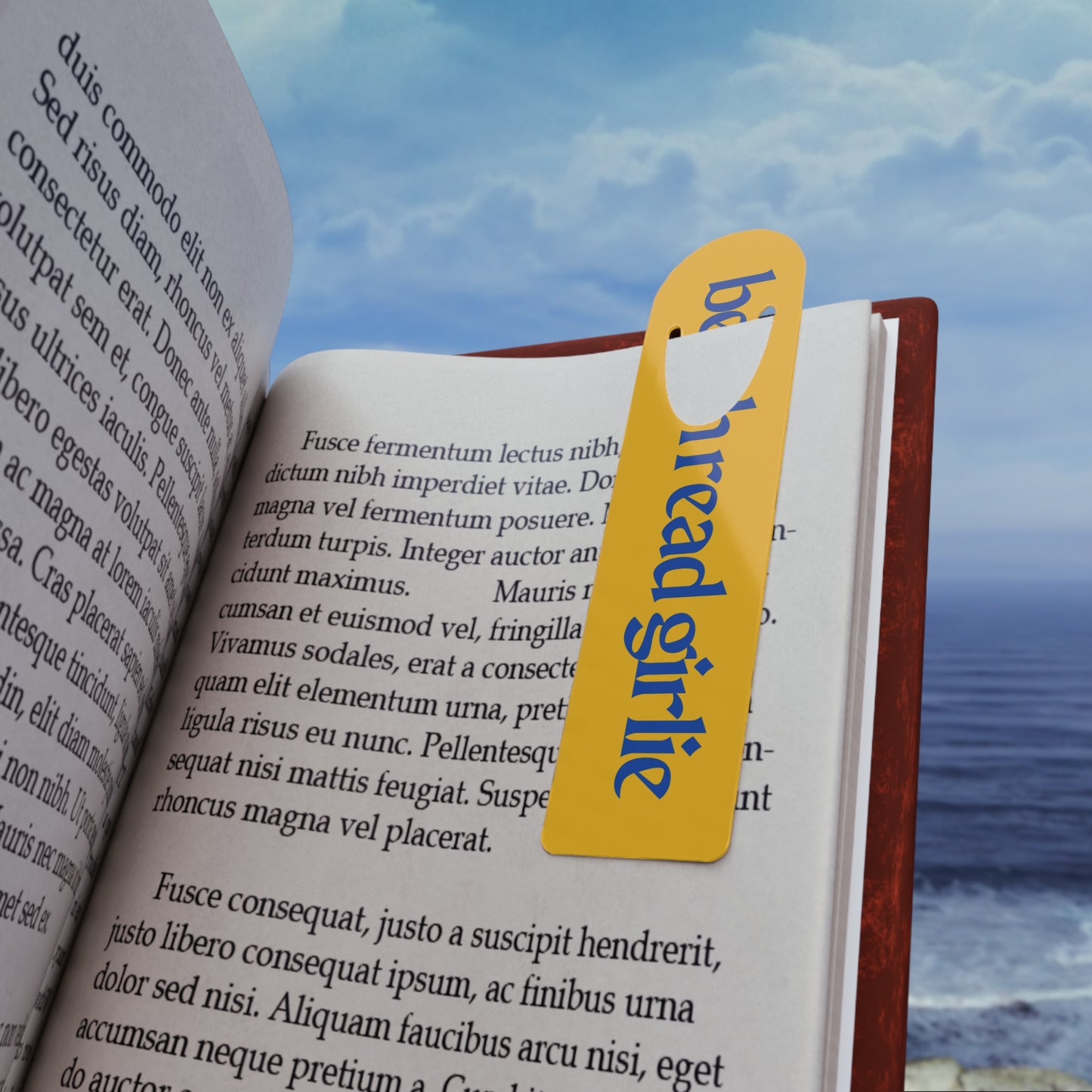 Beach Read Girlie Bookmark, Cute Bookmarks for Beach Lovers, Summer Reading Accessories, Gift for Readers, Bookworm Gifts