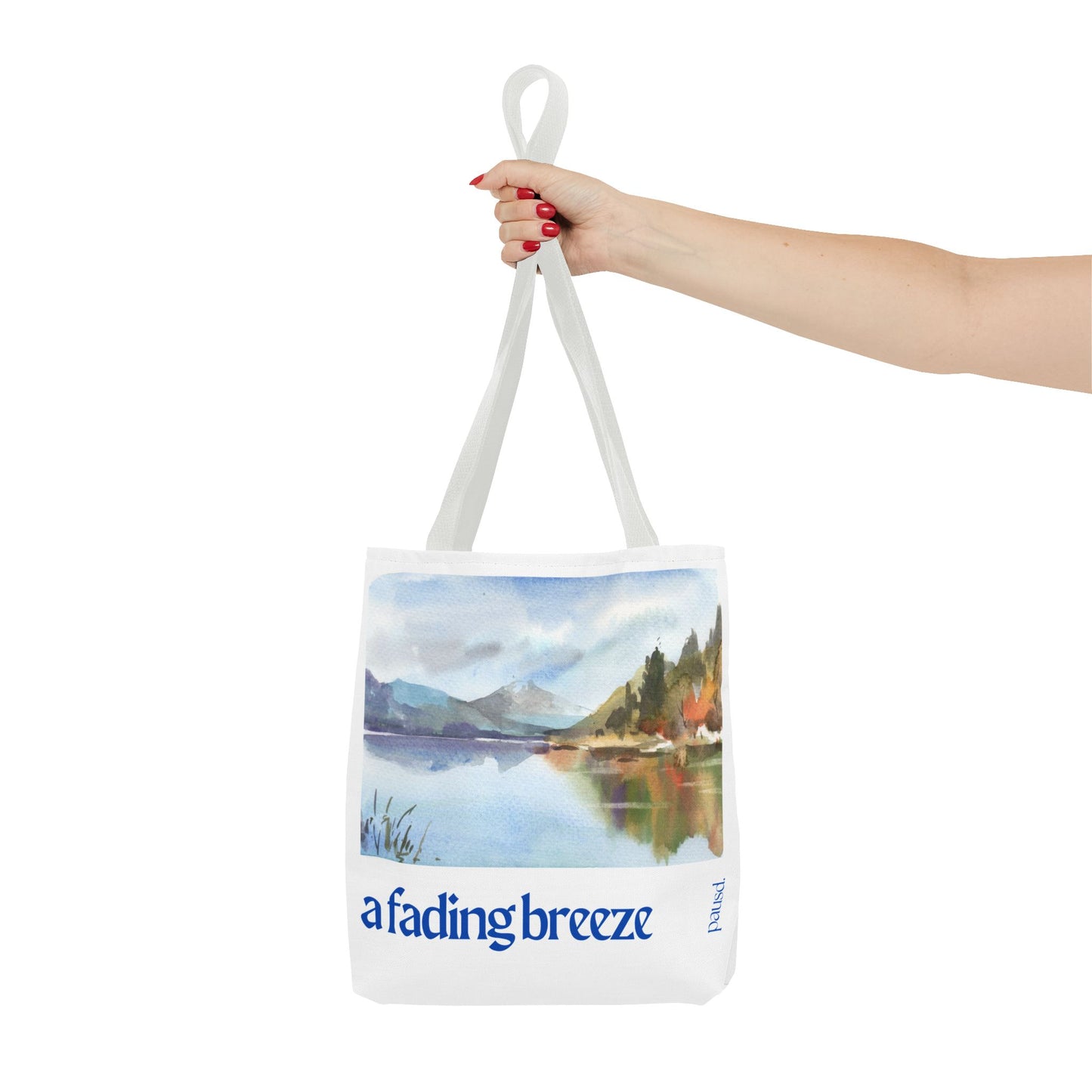 Serene Landscape Tote Bag - Perfect for Nature Lovers, Eco-Friendly Shopping, Beach Days, or Gift Giving