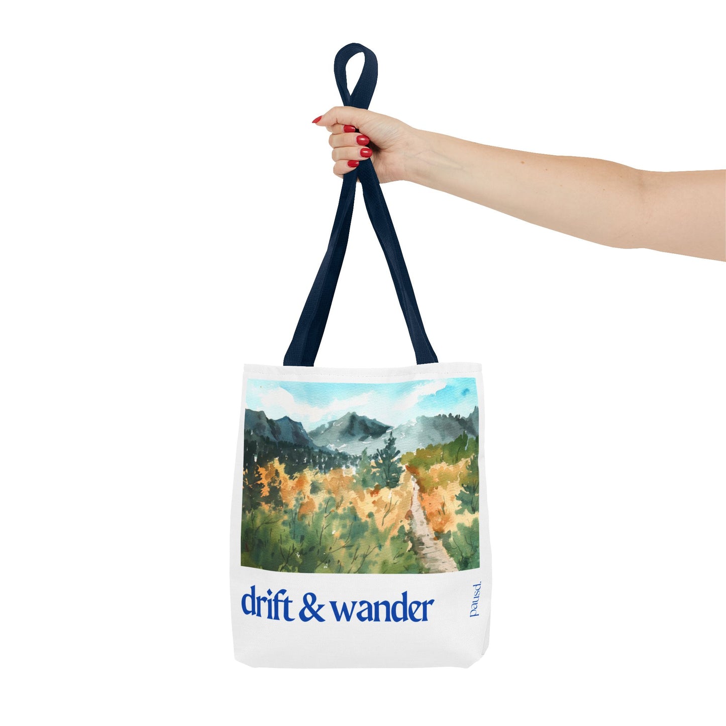 Drift and Wander Tote Bag - Perfect for Nature Lovers, Eco-Friendly Shopping, Beach Days, or Gift Giving
