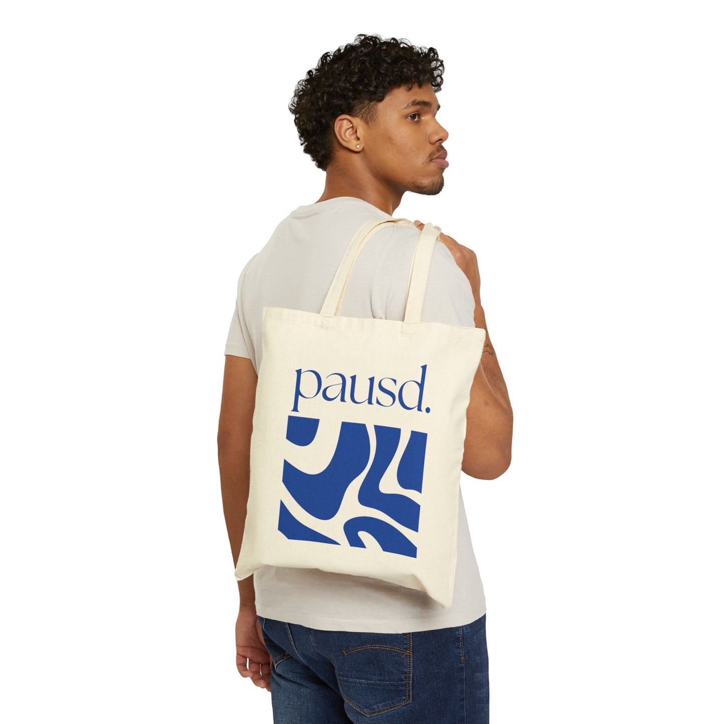 Minimalist Matisse Inspires | Cotton Canvas Tote Bag - Perfect for Errands, Shopping, or Gifting, Eco-Friendly, Sustainable Style, Planner's Companion