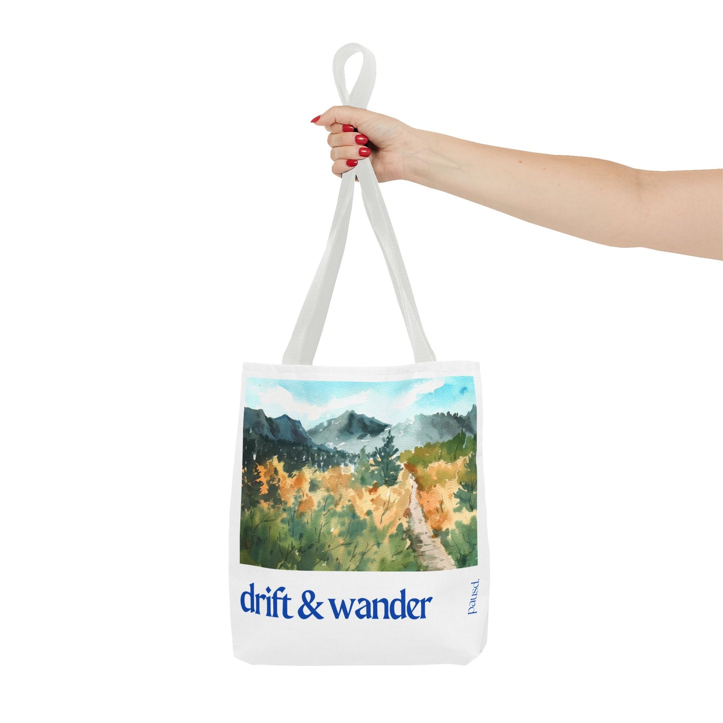 Drift and Wander Tote Bag - Perfect for Nature Lovers, Eco-Friendly Shopping, Beach Days, or Gift Giving