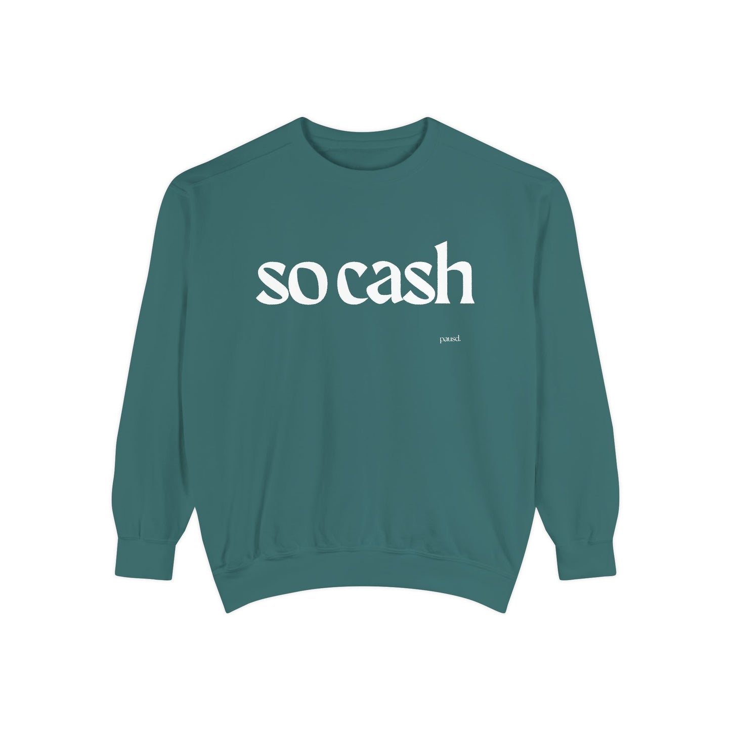Cozy Unisex Garment-Dyed Sweatshirt, Relaxed Comfort, Perfect for Lounging, Gifts for Friends, Cozy Casual Wear, Trendy Layering