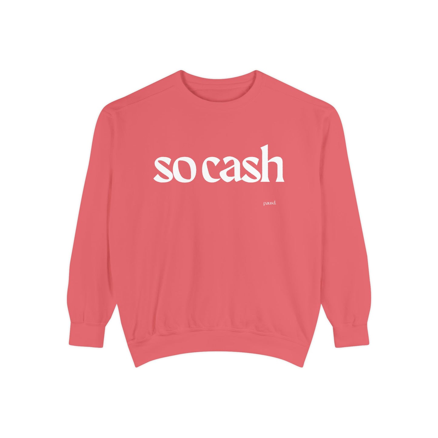 Cozy Unisex Garment-Dyed Sweatshirt, Relaxed Comfort, Perfect for Lounging, Gifts for Friends, Cozy Casual Wear, Trendy Layering