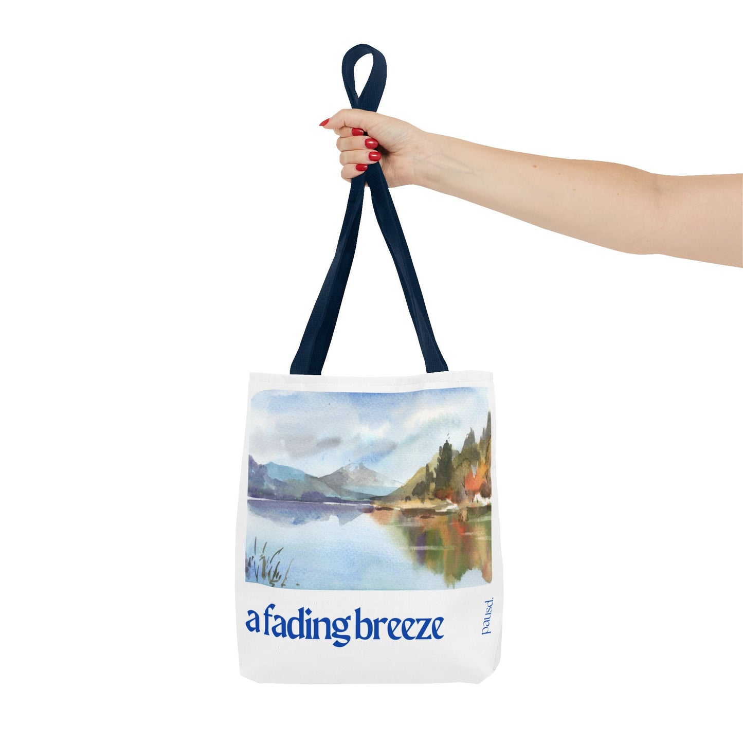 Serene Landscape Tote Bag - Perfect for Nature Lovers, Eco-Friendly Shopping, Beach Days, or Gift Giving