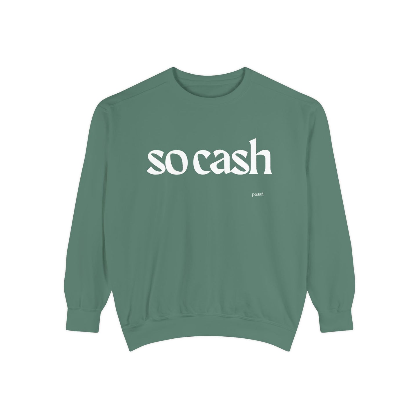 Cozy Unisex Garment-Dyed Sweatshirt, Relaxed Comfort, Perfect for Lounging, Gifts for Friends, Cozy Casual Wear, Trendy Layering