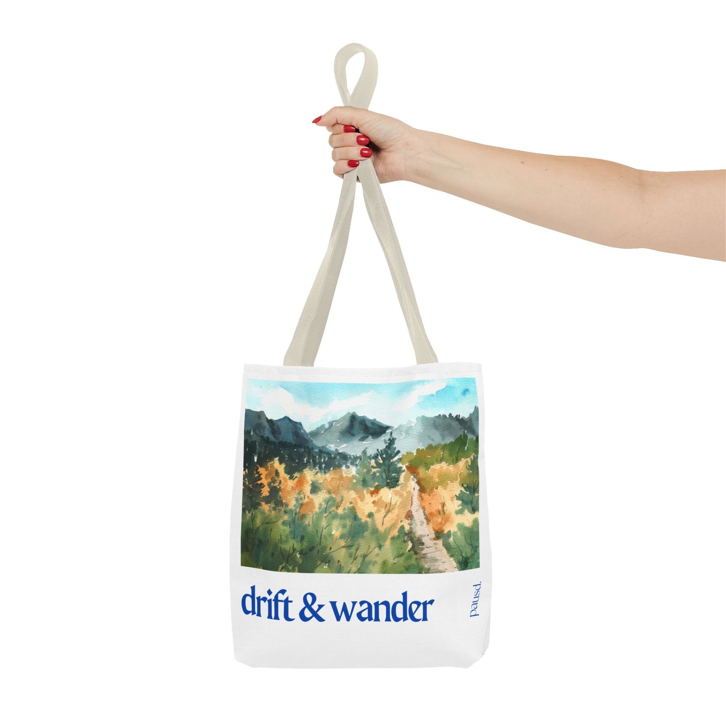 Drift and Wander Tote Bag - Perfect for Nature Lovers, Eco-Friendly Shopping, Beach Days, or Gift Giving