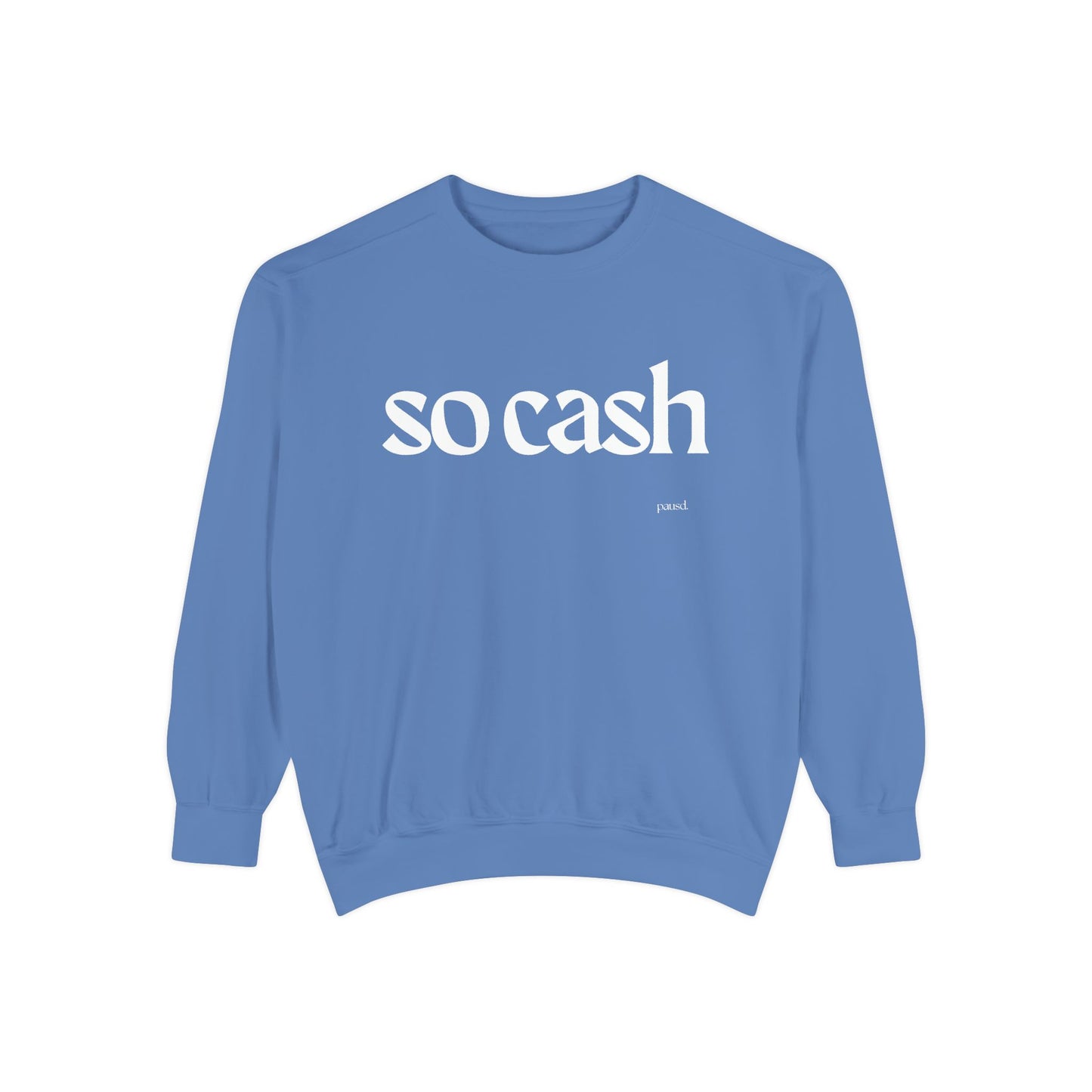 Cozy Unisex Garment-Dyed Sweatshirt, Relaxed Comfort, Perfect for Lounging, Gifts for Friends, Cozy Casual Wear, Trendy Layering