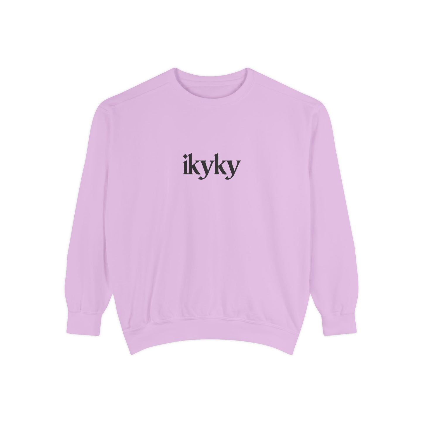 Unisex Garment-Dyed Sweatshirt, Cozy Casual Wear, Everyday Fashion, Gift for Her, Inspirational Quote Apparel, Comfortable Outfit