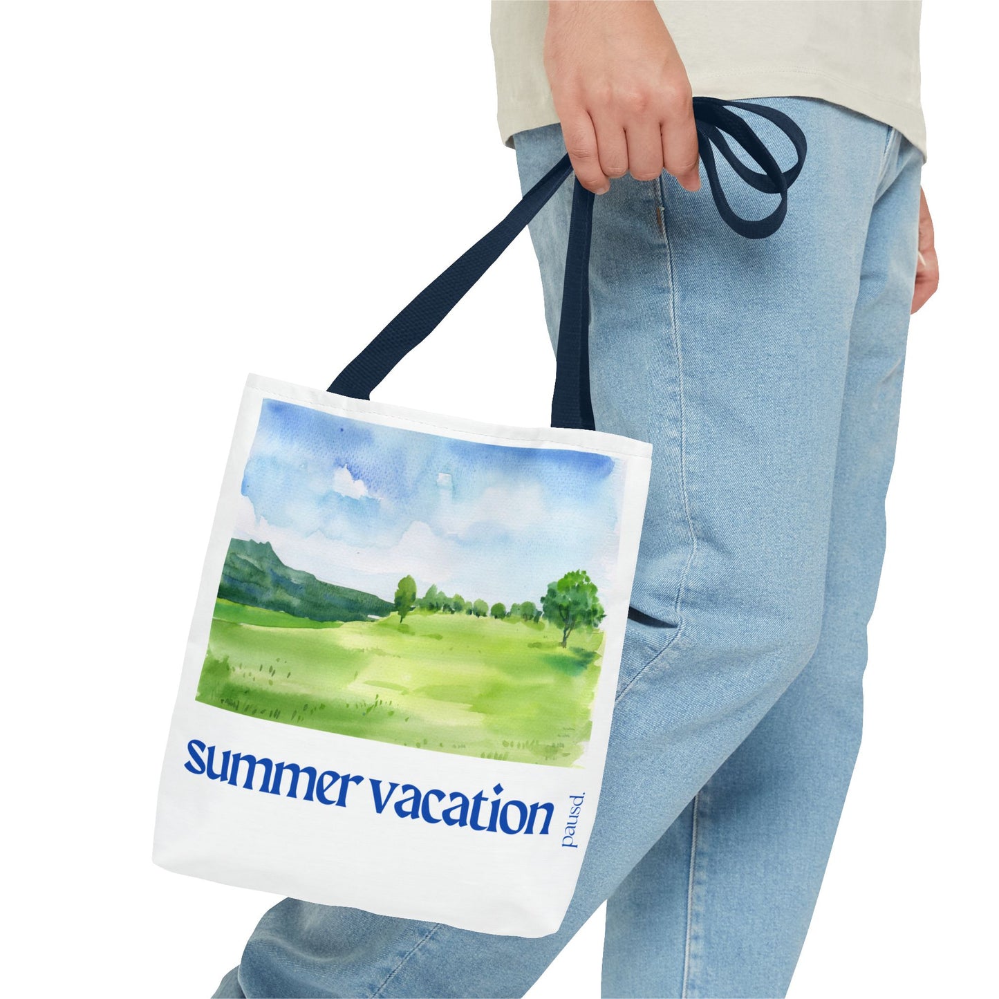 Summer Vacation Tote Bag - Perfect for Beach Days, Travel, or Everyday Adventures, Eco-Friendly Style, Gift for Travelers, Picnic Bag