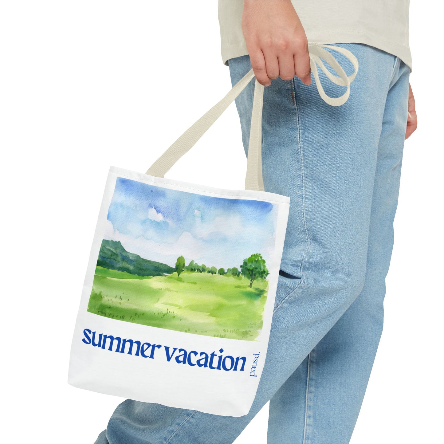 Summer Vacation Tote Bag - Perfect for Beach Days, Travel, or Everyday Adventures, Eco-Friendly Style, Gift for Travelers, Picnic Bag