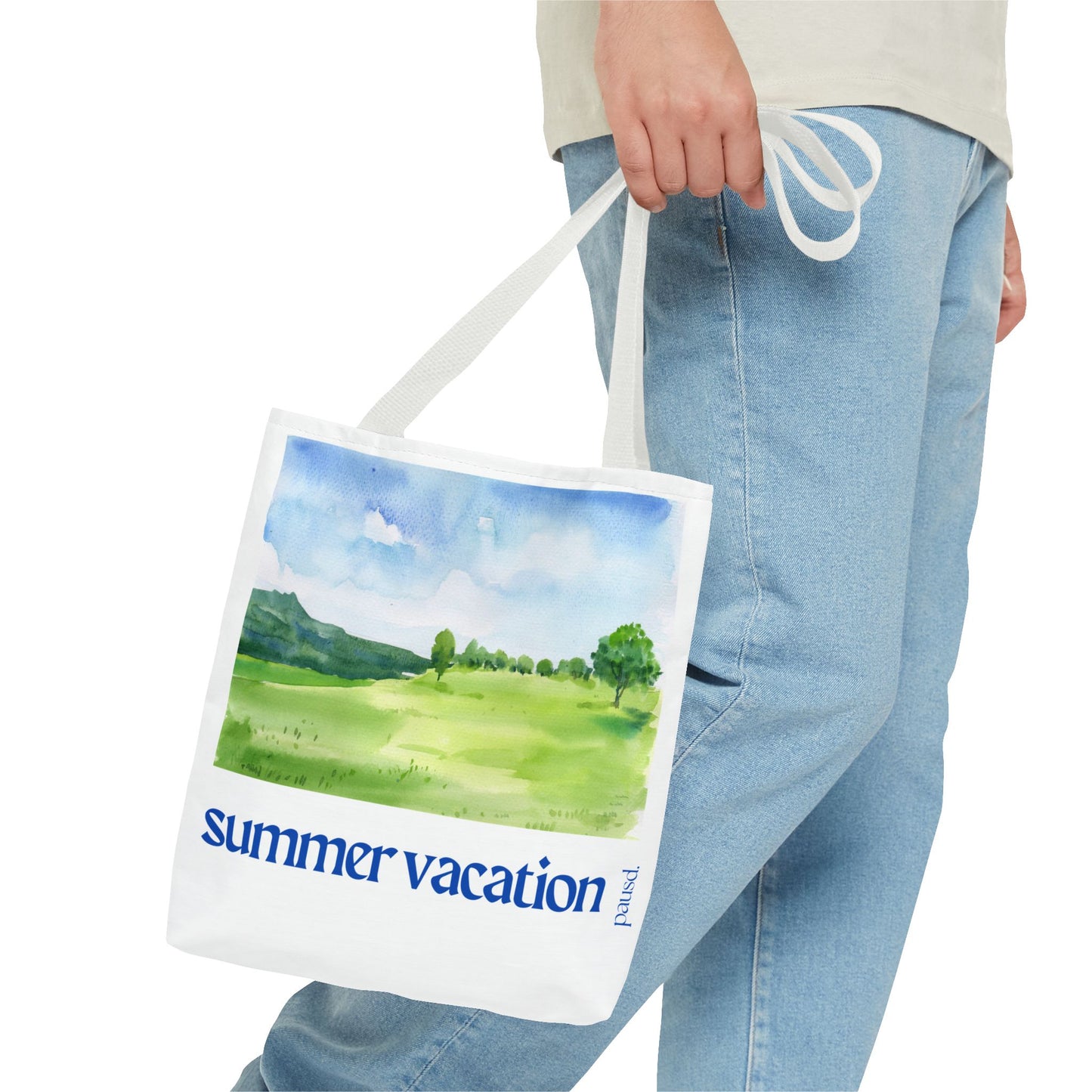 Summer Vacation Tote Bag - Perfect for Beach Days, Travel, or Everyday Adventures, Eco-Friendly Style, Gift for Travelers, Picnic Bag