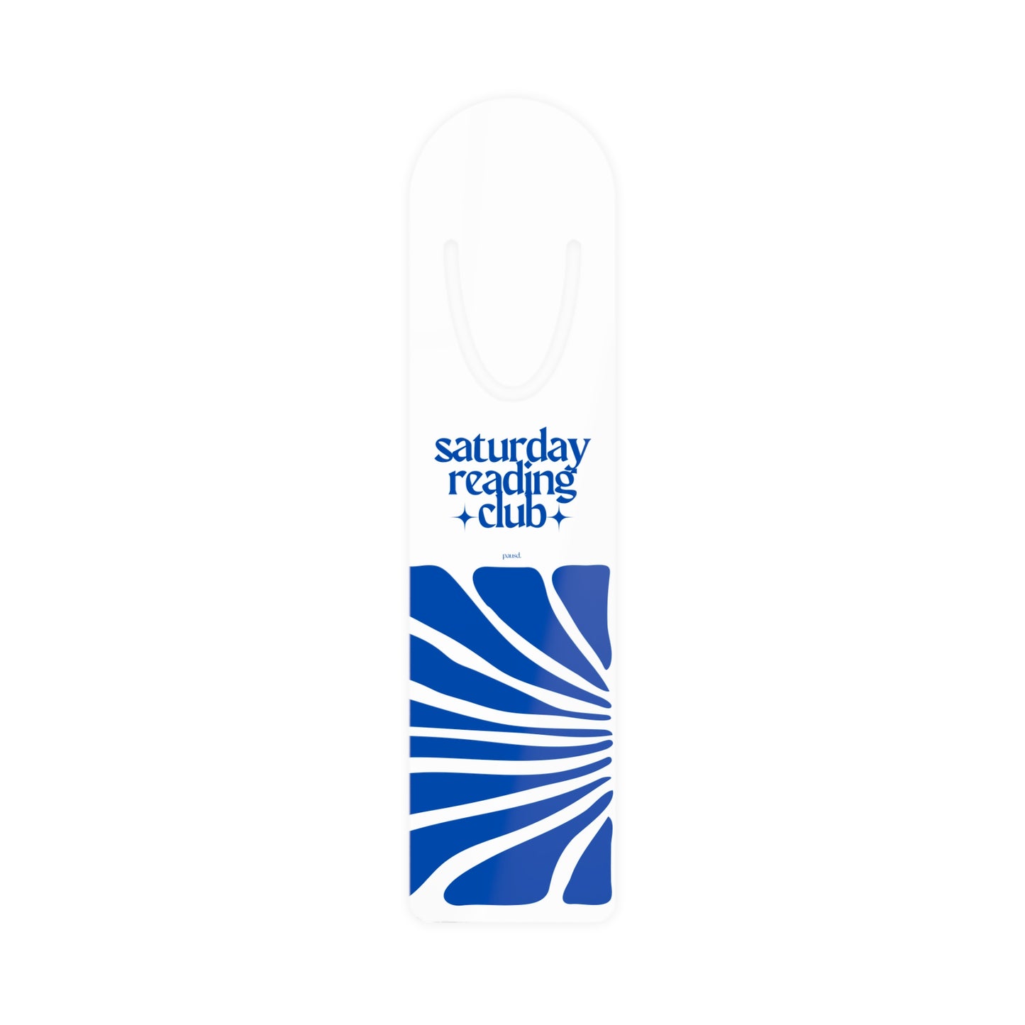 Stylish Bookmark for Book Lovers, Saturday Reading Club Gift, Unique Book Marker, Reading Accessories, Perfect for Literary Gifts