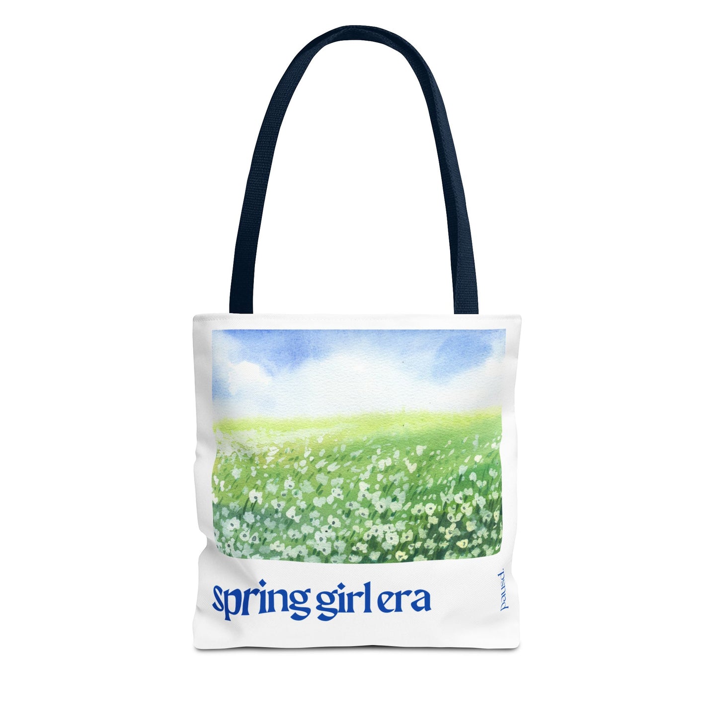 Spring Girl Era Tote Bag - Perfect for Nature Lovers, Eco-Friendly Shopping, Beach Days, or Gift Giving