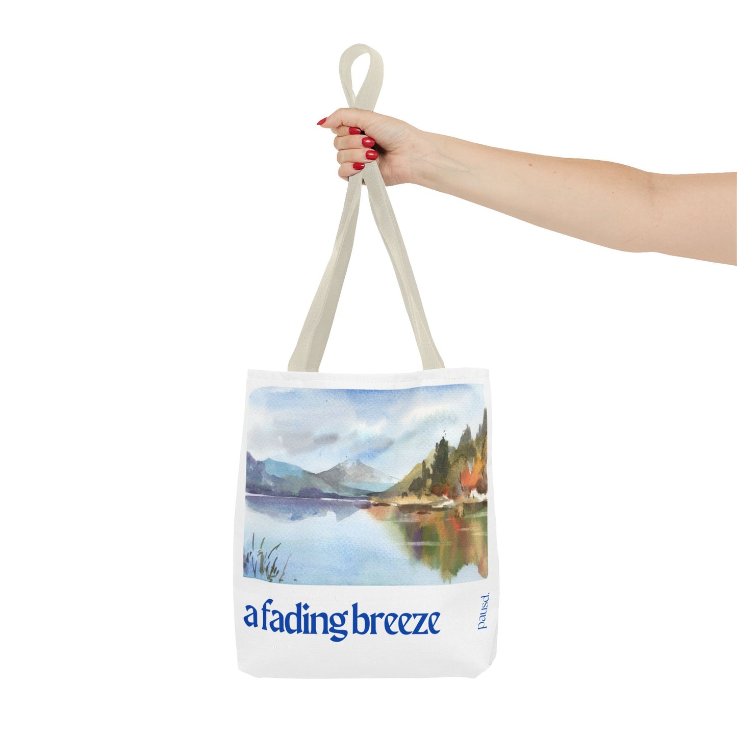 Serene Landscape Tote Bag - Perfect for Nature Lovers, Eco-Friendly Shopping, Beach Days, or Gift Giving