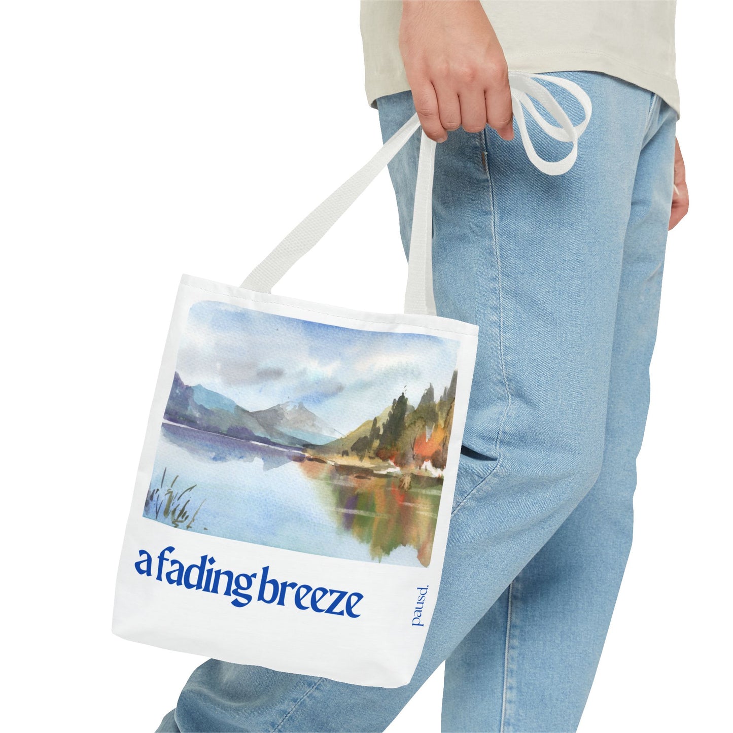 Serene Landscape Tote Bag - Perfect for Nature Lovers, Eco-Friendly Shopping, Beach Days, or Gift Giving