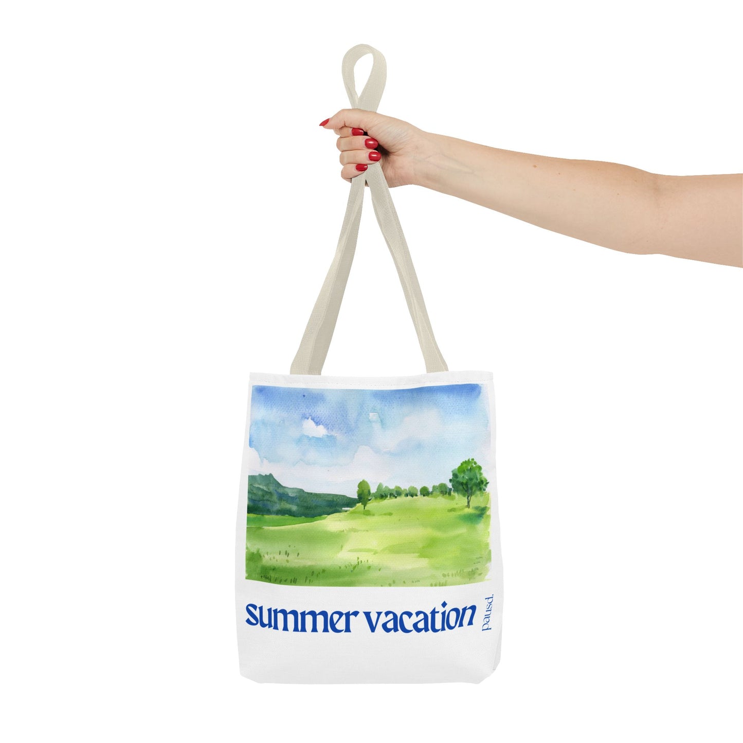 Summer Vacation Tote Bag - Perfect for Beach Days, Travel, or Everyday Adventures, Eco-Friendly Style, Gift for Travelers, Picnic Bag
