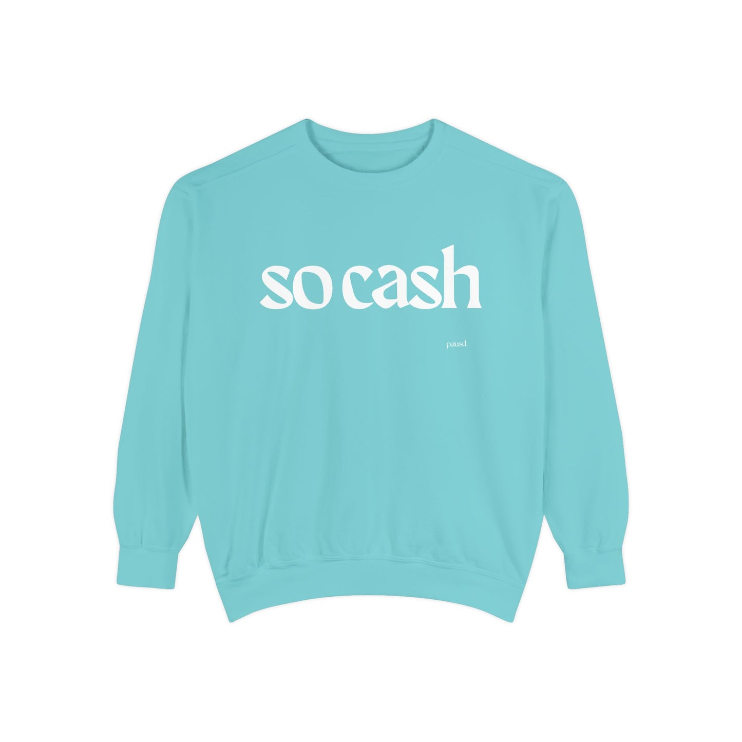 Cozy Unisex Garment-Dyed Sweatshirt, Relaxed Comfort, Perfect for Lounging, Gifts for Friends, Cozy Casual Wear, Trendy Layering