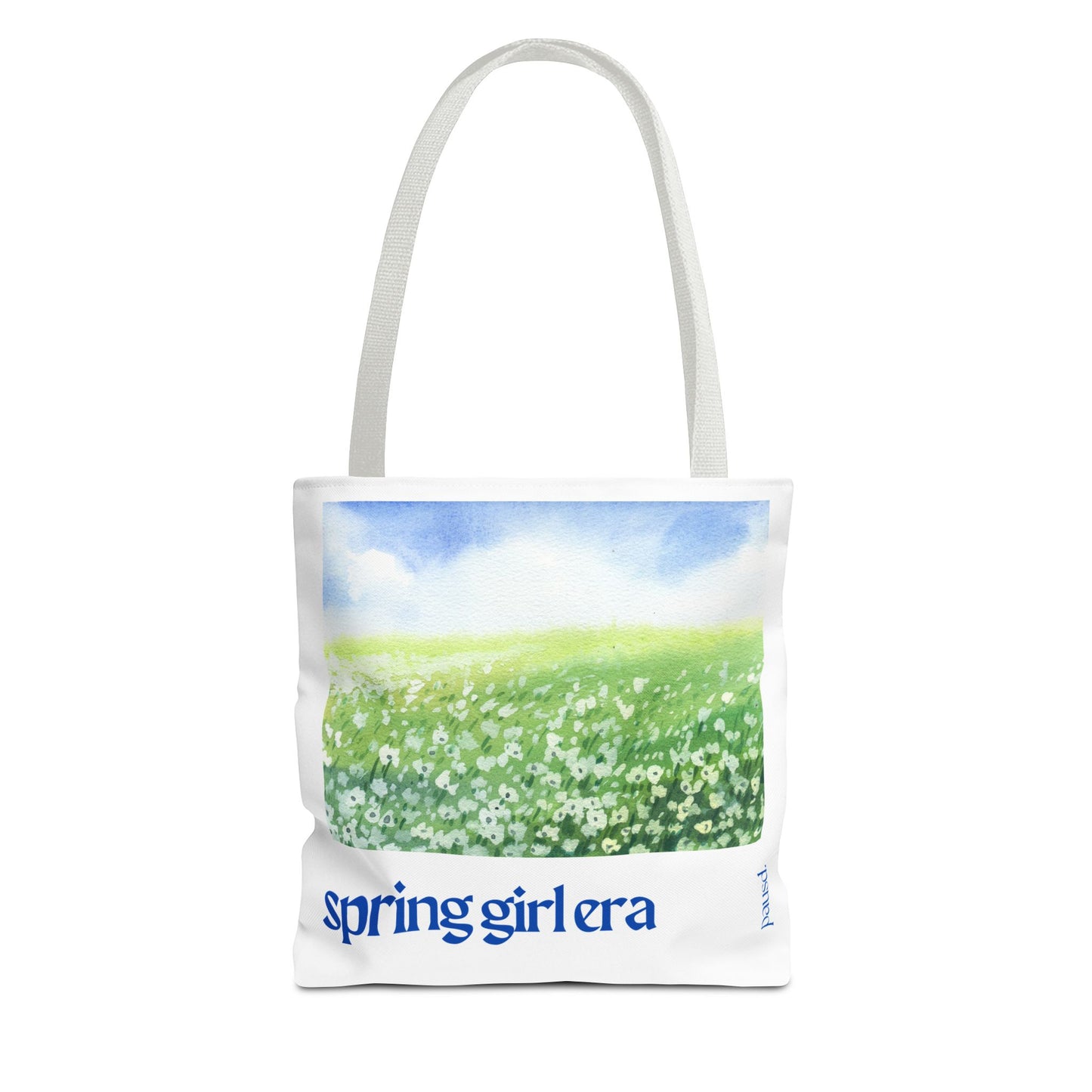Spring Girl Era Tote Bag - Perfect for Nature Lovers, Eco-Friendly Shopping, Beach Days, or Gift Giving