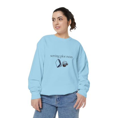 Cozy Garment-Dyed Sweatshirt - Perfect for Writers, Book Lovers, and Relaxed Gatherings | Ideal Gift for Holidays, Birthdays, Cozy [...]