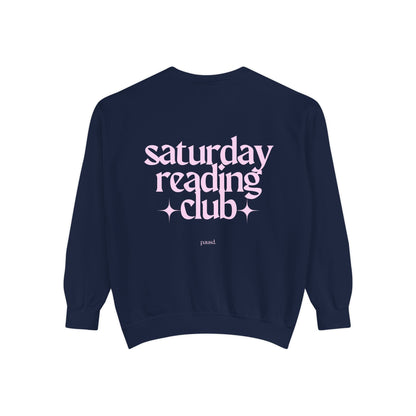 saturday reading club | Unisex Garment-Dyed Sweatshirt