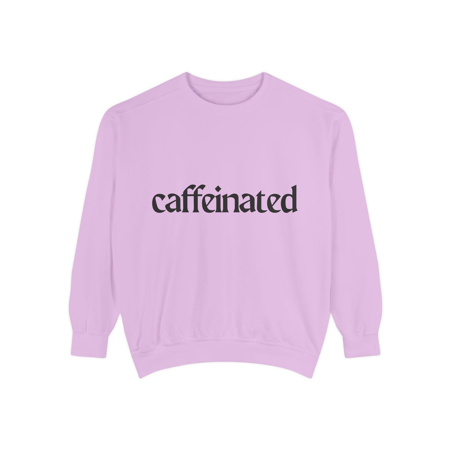 Caffeinated Unisex Garment-Dyed Sweatshirt | Cozy Coffee Lover Apparel, Perfect for Casual Outings, Gift for Coffee Enthusiasts, [...]