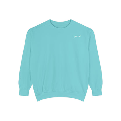 saturday reading club | Unisex Garment-Dyed Sweatshirt