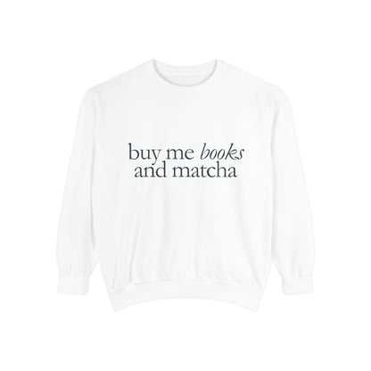 Garment-Dyed Sweatshirt, Cozy Unisex Sweatshirt for Book Lovers, Perfect for Gifting, Casual Wear, Relaxing Nights, Literary Gift