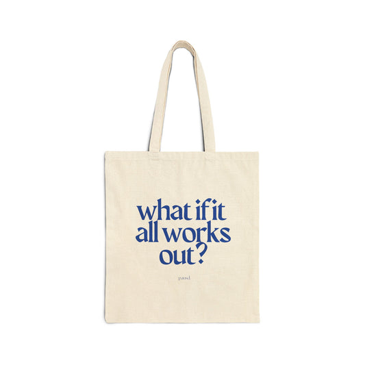 Inspirational for Mental Health | Cotton Canvas Tote Bag, Motivational Eco-Friendly Bag, Gift for Students, Everyday Tote, Positive Affirmation Bag,