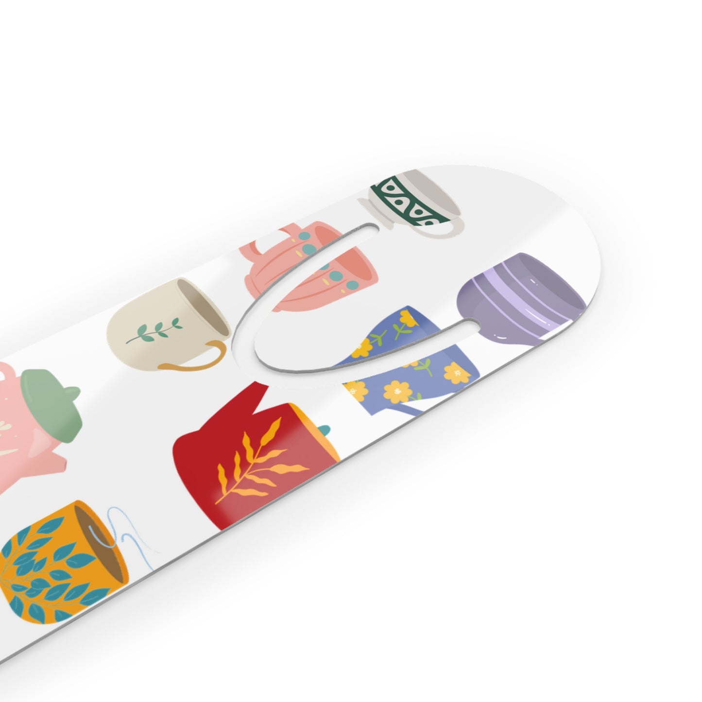 Charming Tea Mug Bookmark, Cute Book Marker for Tea Lovers, Gift for Bookworms, Reading Accessory, Ideal for Mother's Day, Cozy Vibe
