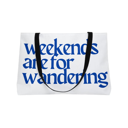 Weekend Wanderer Tote Bag | Travel, Beach, Grocery, Gym, Gift