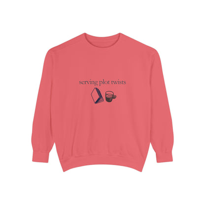 Cozy Garment-Dyed Sweatshirt - Perfect for Writers, Book Lovers, and Relaxed Gatherings | Ideal Gift for Holidays, Birthdays, Cozy [...]