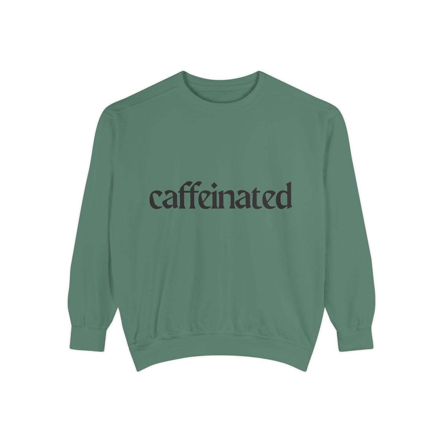 Caffeinated Unisex Garment-Dyed Sweatshirt | Cozy Coffee Lover Apparel, Perfect for Casual Outings, Gift for Coffee Enthusiasts, [...]