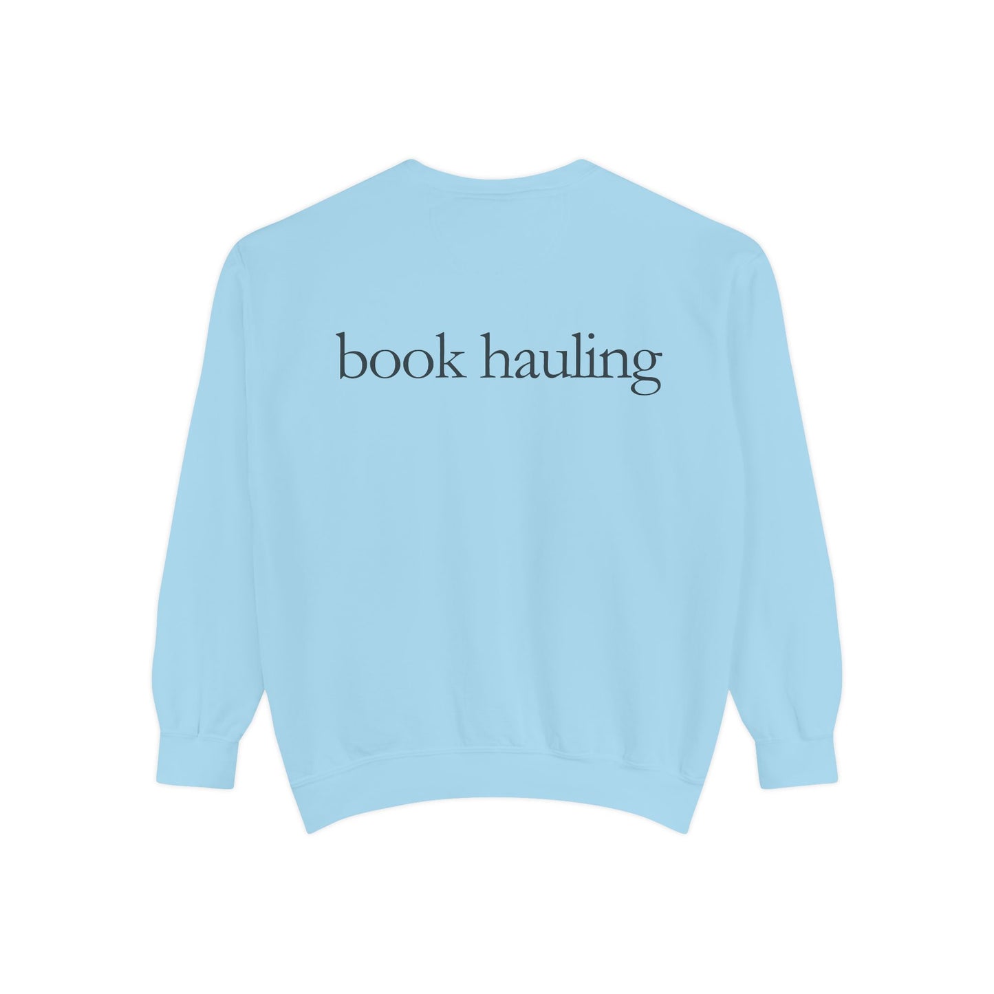 Cozy Book Hauling Sweatshirt | Unisex Fashion Sweatshirt, Gift for Book Lovers, Reading Sweatshirt, Literature Apparel, Casual Outfit