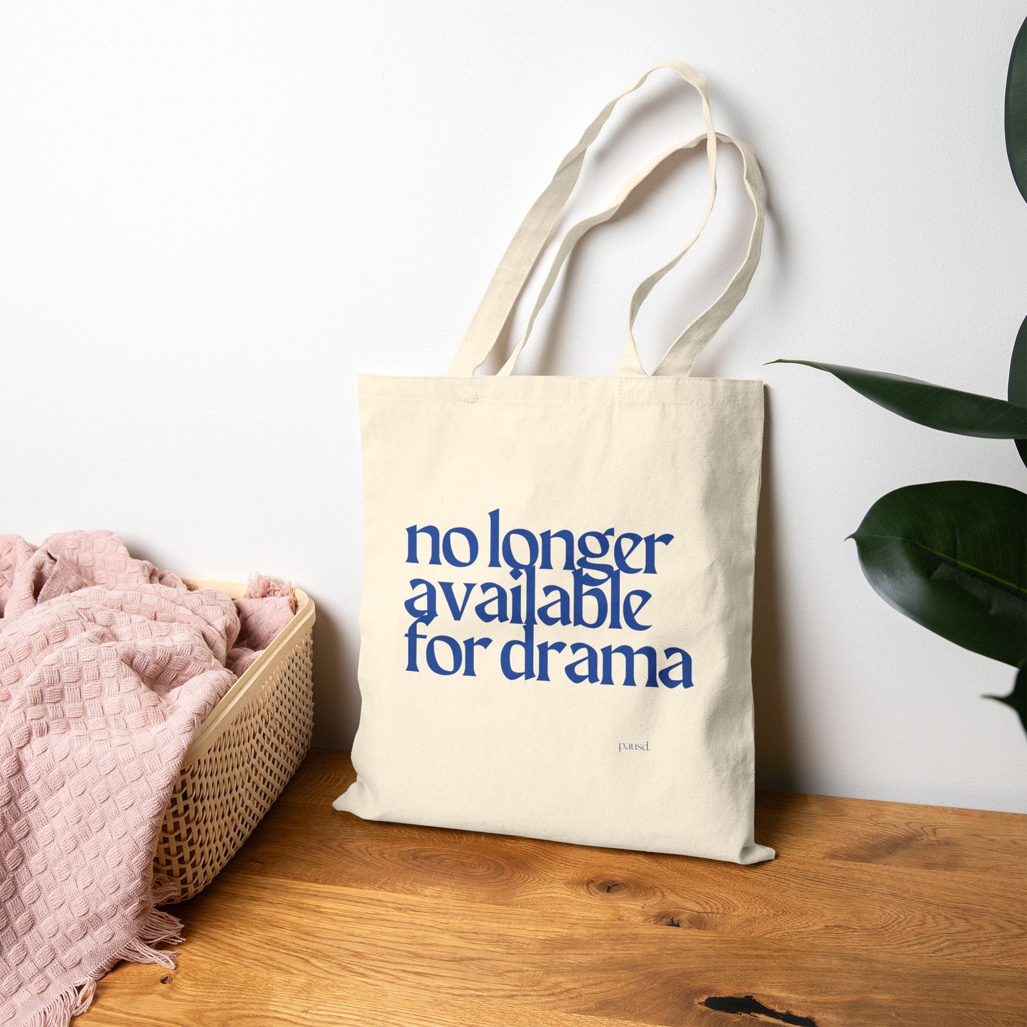 No Longer Available for Drama Tote Bag, Eco-Friendly Tote, Reusable Grocery Bag, Motivational Canvas Bag, Gift for Her, Everyday Carryall