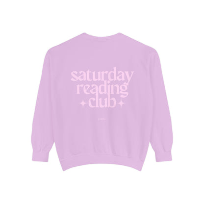 saturday reading club | Unisex Garment-Dyed Sweatshirt