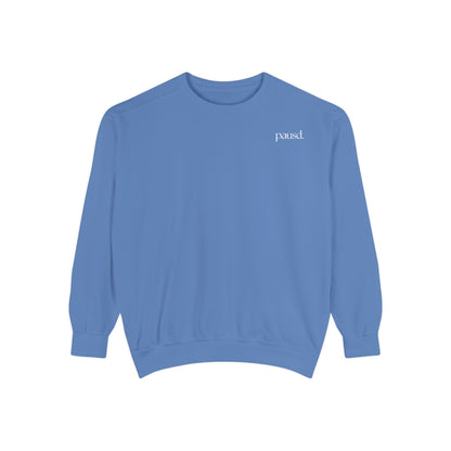 saturday reading club | Unisex Garment-Dyed Sweatshirt