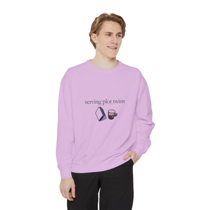Cozy Garment-Dyed Sweatshirt - Perfect for Writers, Book Lovers, and Relaxed Gatherings | Ideal Gift for Holidays, Birthdays, Cozy [...]