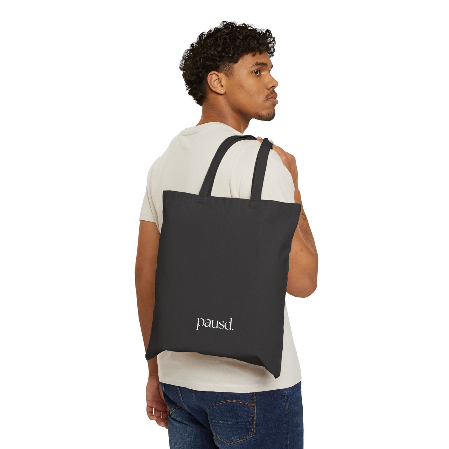 Coffee & Chaos Tote Bag, Minimalist Canvas Bag, Eco-Friendly Shopping Tote, Daily Use Handbag, Gift for Her