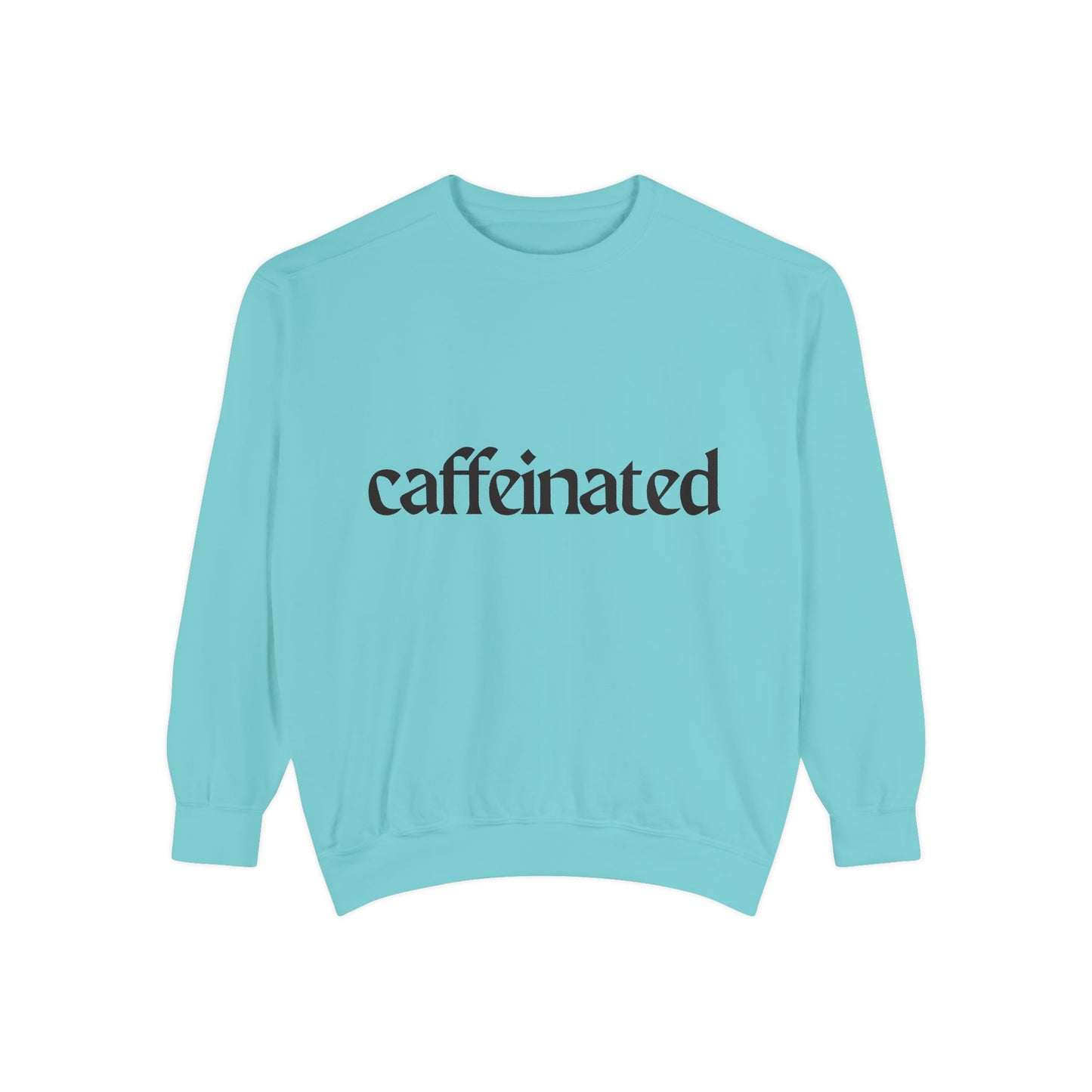 Caffeinated Unisex Garment-Dyed Sweatshirt | Cozy Coffee Lover Apparel, Perfect for Casual Outings, Gift for Coffee Enthusiasts, [...]