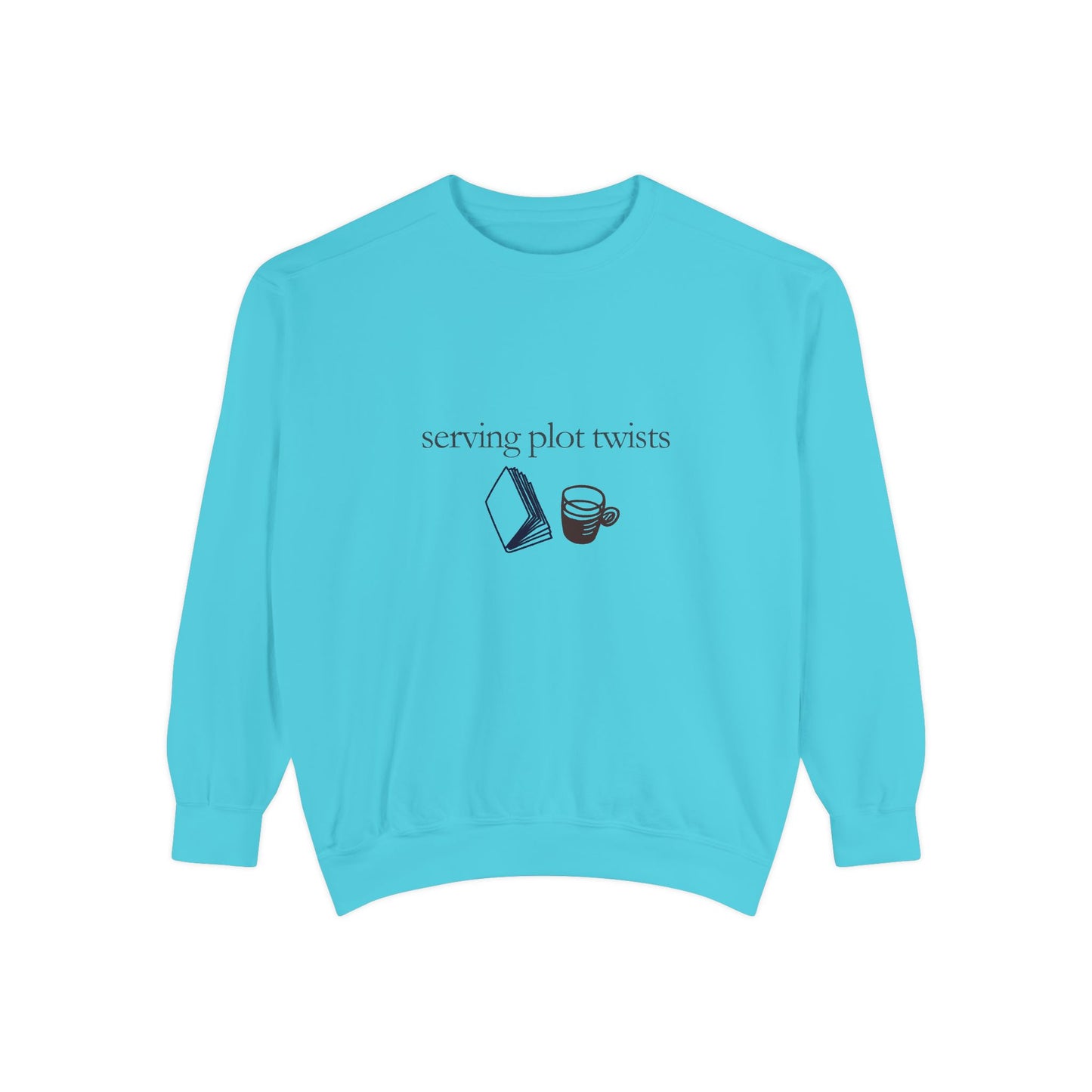 Cozy Garment-Dyed Sweatshirt - Perfect for Writers, Book Lovers, and Relaxed Gatherings | Ideal Gift for Holidays, Birthdays, Cozy [...]