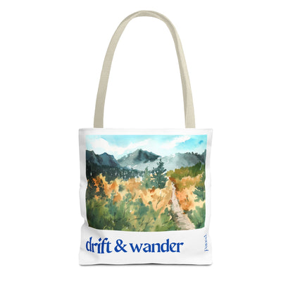 Drift and Wander Tote Bag - Perfect for Nature Lovers, Eco-Friendly Shopping, Beach Days, or Gift Giving