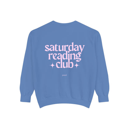 saturday reading club | Unisex Garment-Dyed Sweatshirt