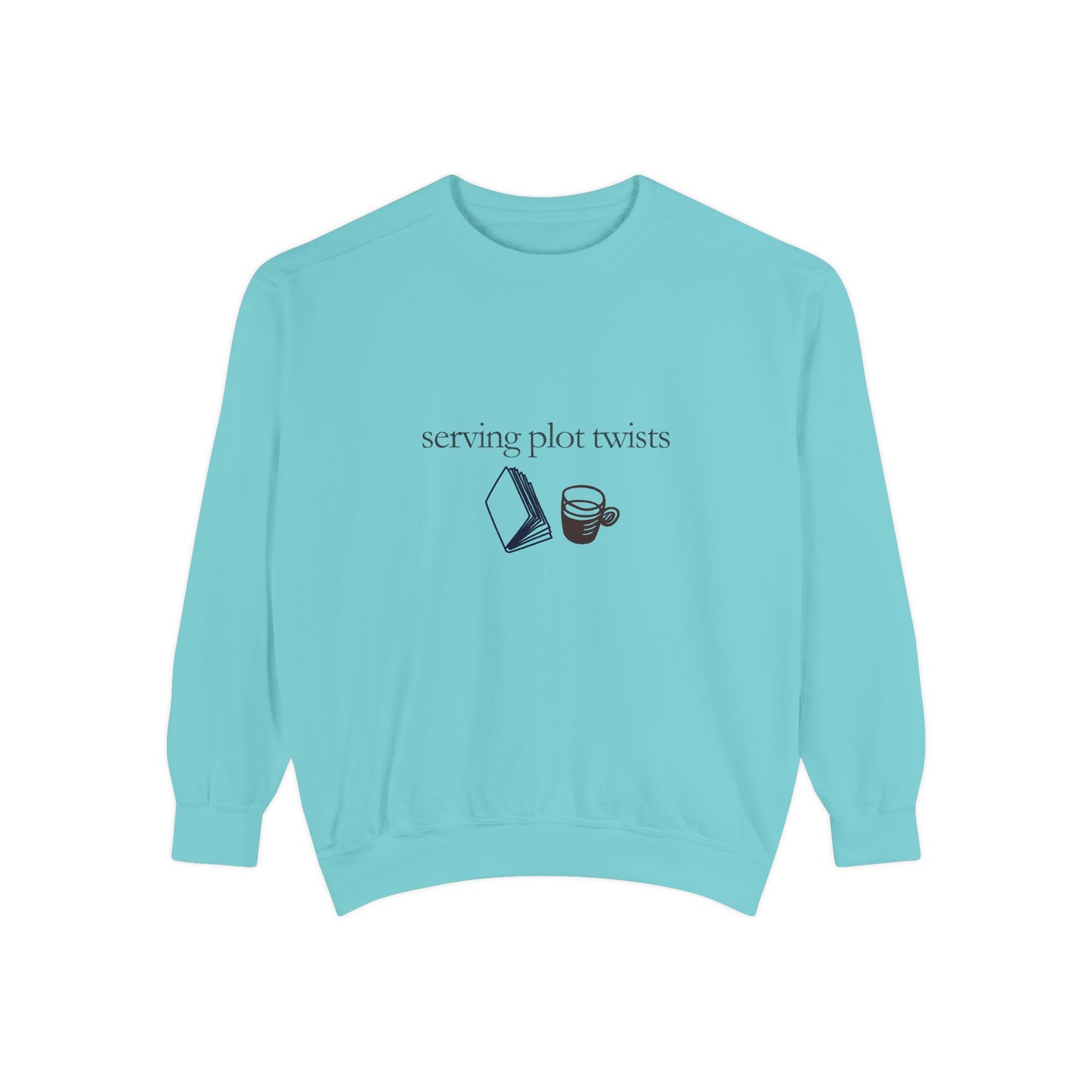 Cozy Garment-Dyed Sweatshirt - Perfect for Writers, Book Lovers, and Relaxed Gatherings | Ideal Gift for Holidays, Birthdays, Cozy [...]