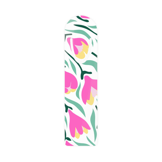 Floral Tulips in Spring Bookmark for Book Lovers | Reading Gift, Stationery Accessory, Teacher Gift, Spring Decor, Literary Lover's Item