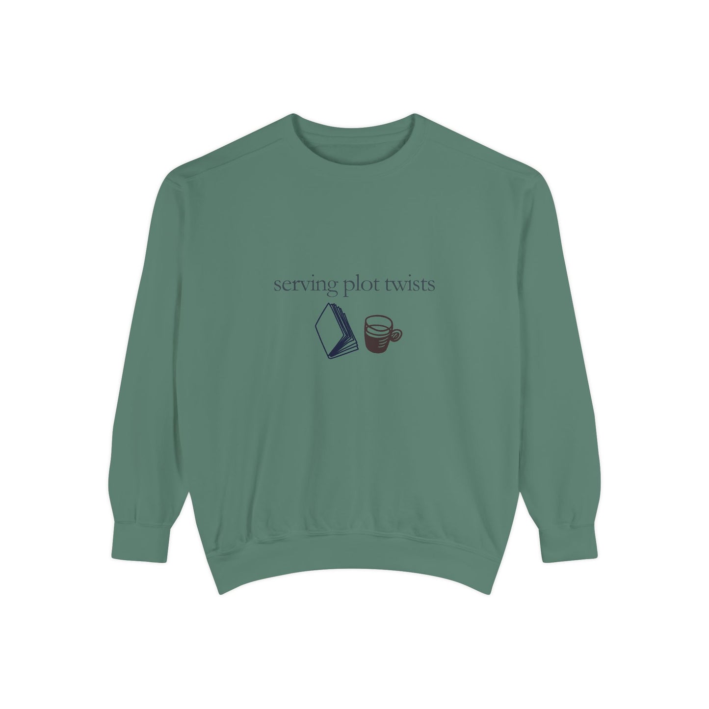 Cozy Garment-Dyed Sweatshirt - Perfect for Writers, Book Lovers, and Relaxed Gatherings | Ideal Gift for Holidays, Birthdays, Cozy [...]