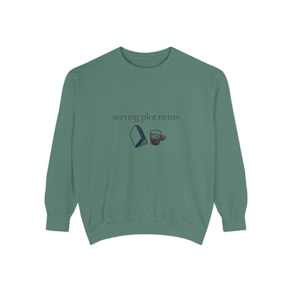 Cozy Garment-Dyed Sweatshirt - Perfect for Writers, Book Lovers, and Relaxed Gatherings | Ideal Gift for Holidays, Birthdays, Cozy [...]