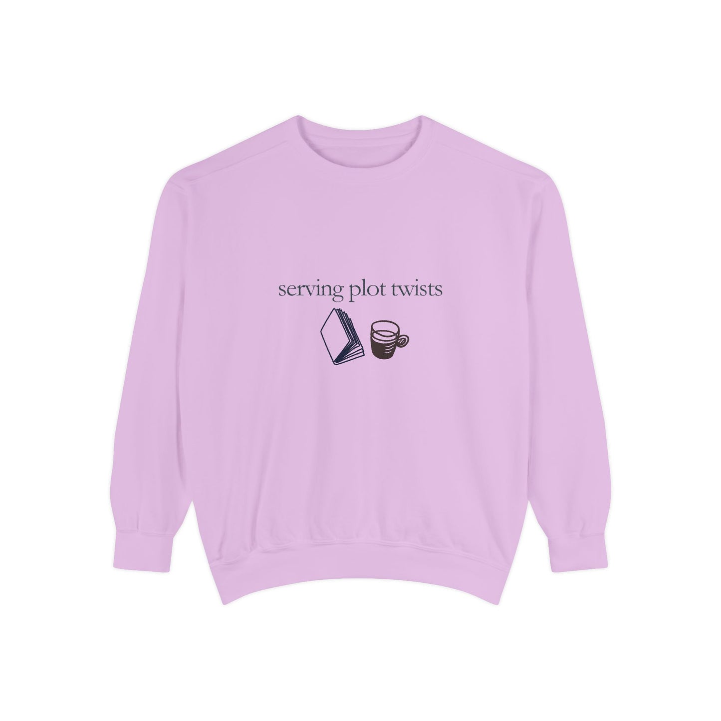 Cozy Garment-Dyed Sweatshirt - Perfect for Writers, Book Lovers, and Relaxed Gatherings | Ideal Gift for Holidays, Birthdays, Cozy [...]